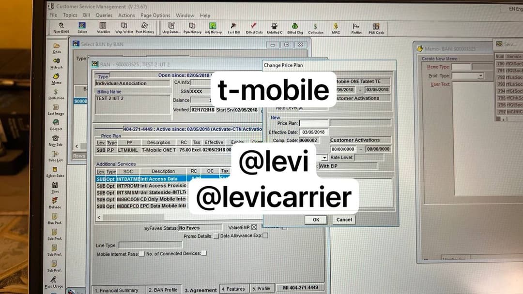 Evidence 1 for @levi