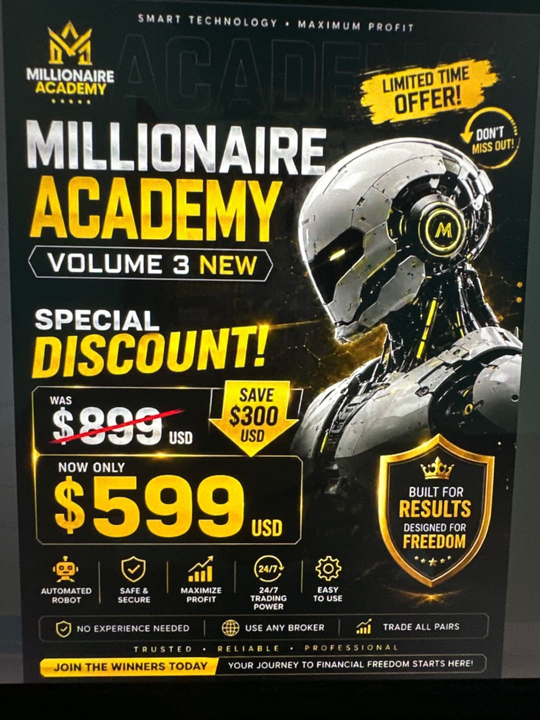 Evidence 2 for @JEREMY_MILLIONAIRE_ACADEMY