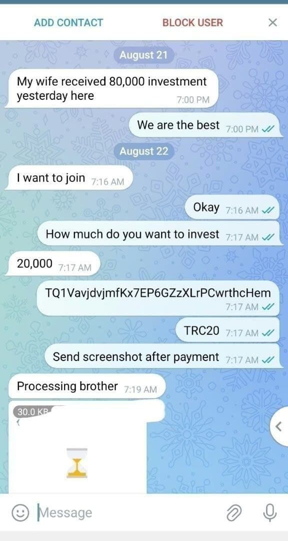 Evidence 1 for @Ajeeshkavin_Fxhttps://t.me/UpDownFxxSignals