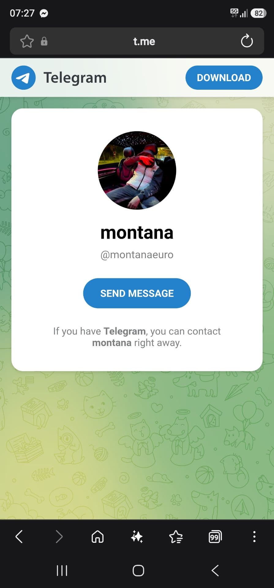 Evidence 1 for @Montanaeuro