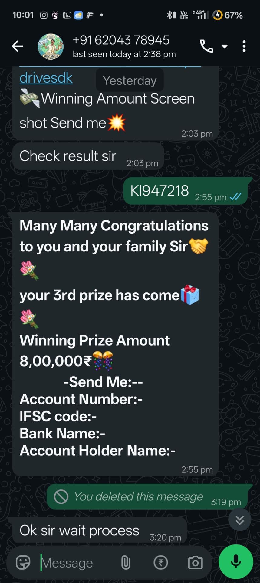 Evidence 3 for +6204378945