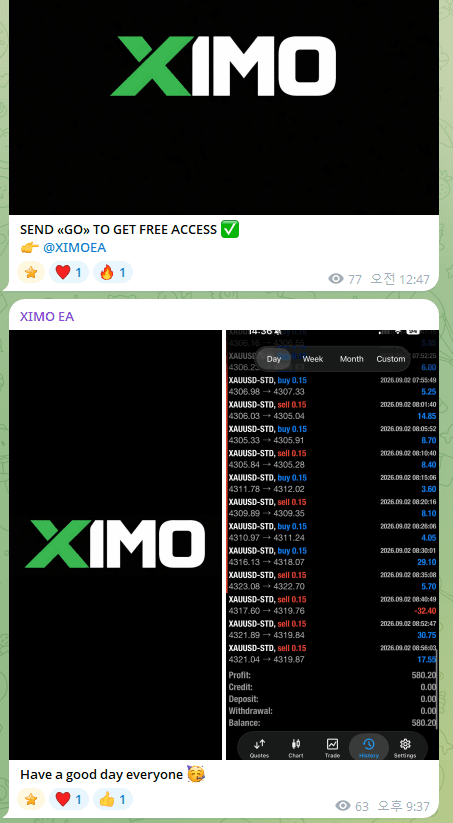 Evidence 1 for @XIMO
