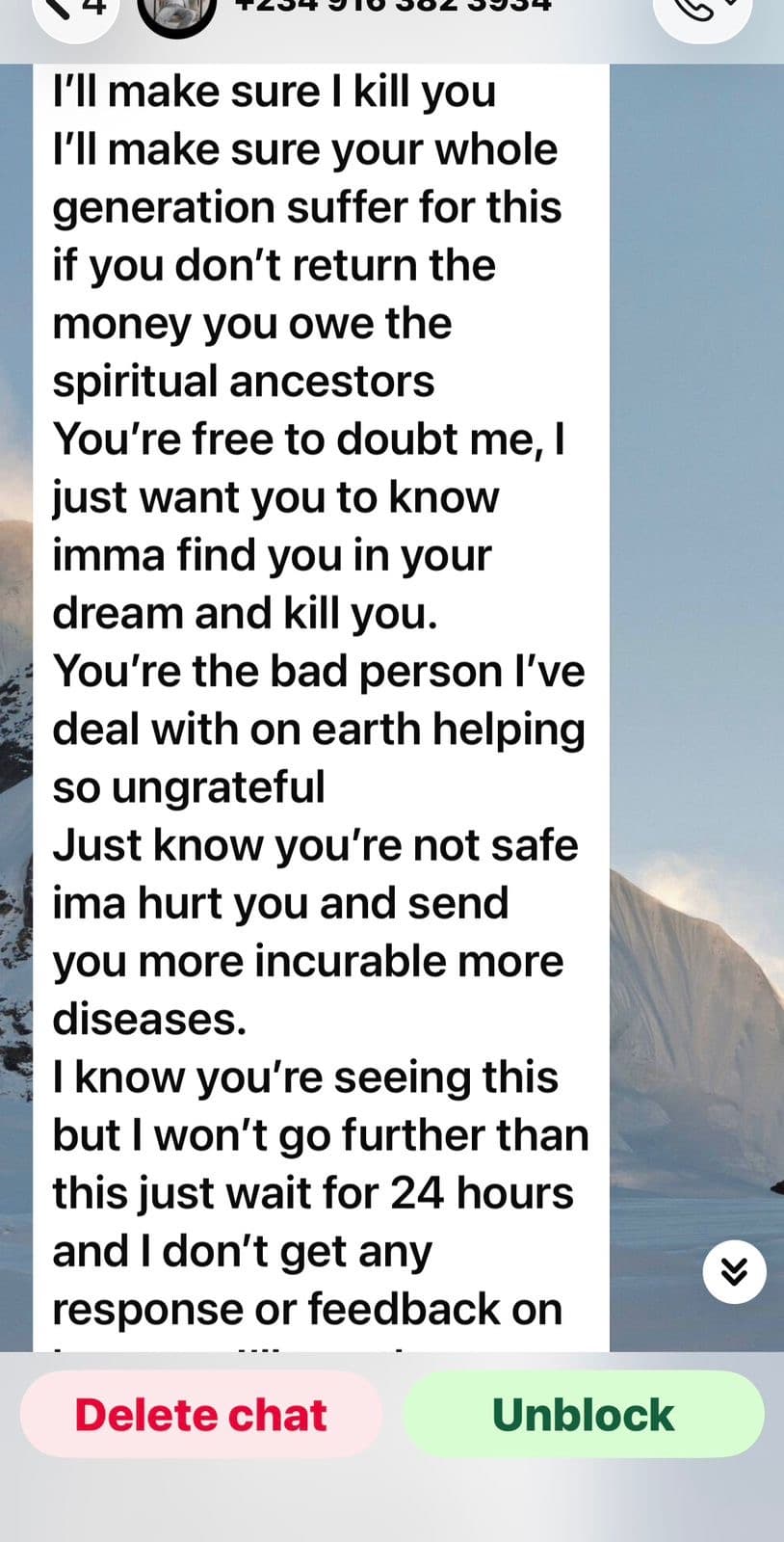 Evidence 1 for +2349163823934
